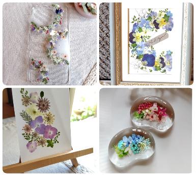 押し花体験レッスン