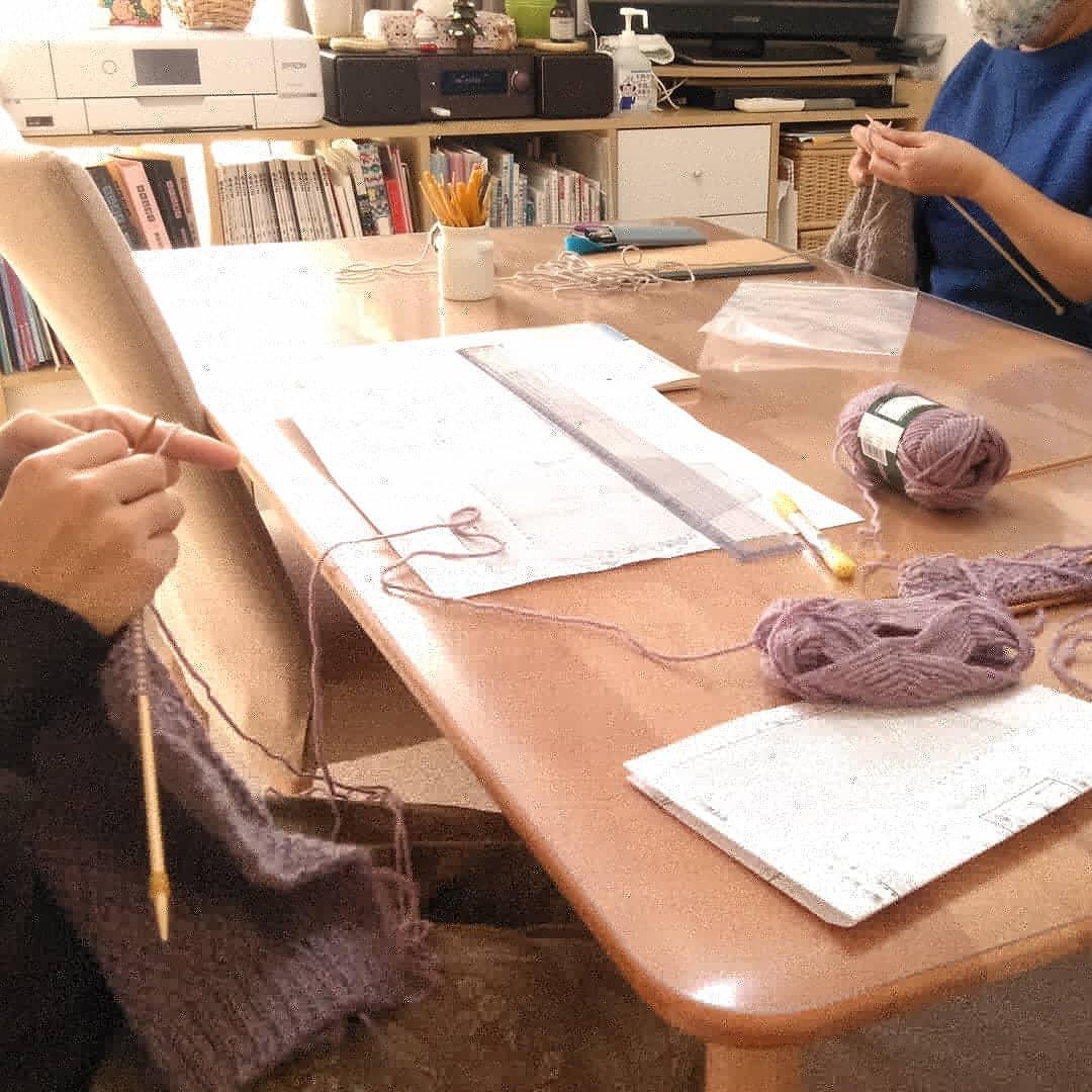 編み物教室　knitting&crochet moco